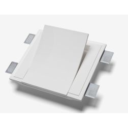 2365B BELFIORE 9010 INCASSO IN CRISTALY VERNICIABILE A LED INTEGRATO DA 16,5W MADE IN ITALY 9010 BELFIORE - Cristalensi Shop Onl