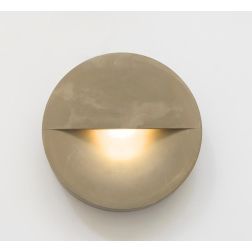 1098B LEVICO APPLIQUE ROTONDA DA ESTERNO 6 COLORI LED 6W LUCE 3000K IP65 MADE IN ITALY DESIGN MODERNO 9010 BELFIORE - Cristalens