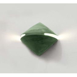 1205 KERIS APPLIQUE ORIGINALE DA ESTERNO 6 COLORI LED 12W LUCE 3000K IP65 MADE IN ITALY 9010 BELFIORE - Cristalensi Shop Online 2