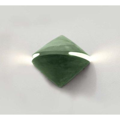 1205 KERIS APPLIQUE ORIGINALE DA ESTERNO 6 COLORI LED 12W LUCE 3000K IP65 MADE IN ITALY 9010 BELFIORE - Cristalensi Shop Online