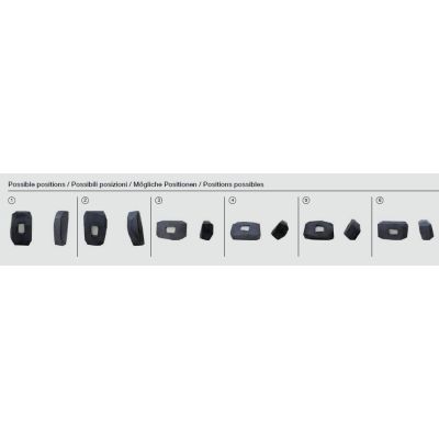 1102 SER SEGNAPASSO ORIGINALE DA ESTERNO IN 6 COLORI LED 10W LUCE 3000K IP65 MADE IN ITALY 9010 BELFIORE - Cristalensi Shop Onli