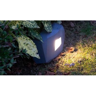 1102 SER SEGNAPASSO ORIGINALE DA ESTERNO IN 6 COLORI LED 10W LUCE 3000K IP65 MADE IN ITALY 9010 BELFIORE - Cristalensi Shop Onli