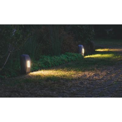 1102 SER SEGNAPASSO ORIGINALE DA ESTERNO IN 6 COLORI LED 10W LUCE 3000K IP65 MADE IN ITALY 9010 BELFIORE - Cristalensi Shop Onli