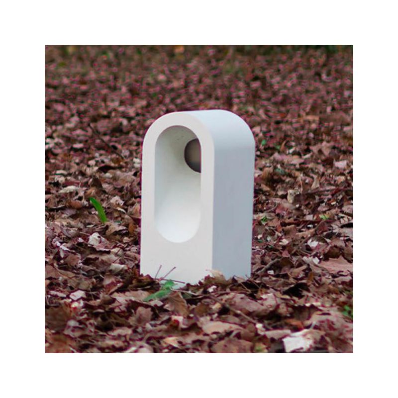 1105A-B-C BEAN PALO DA ESTERNO 3 MISURE 6 COLORI LED 10W IP65 MADE IN ITALY 9010 BELFIORE - Cristalensi Shop Online