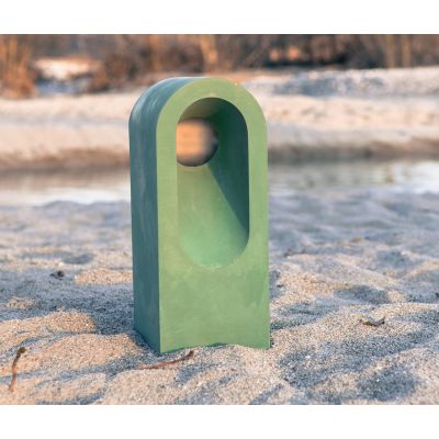 1105A-B-C BEAN PALO DA ESTERNO 3 MISURE 6 COLORI LED 10W IP65 MADE IN ITALY 9010 BELFIORE - Cristalensi Shop Online