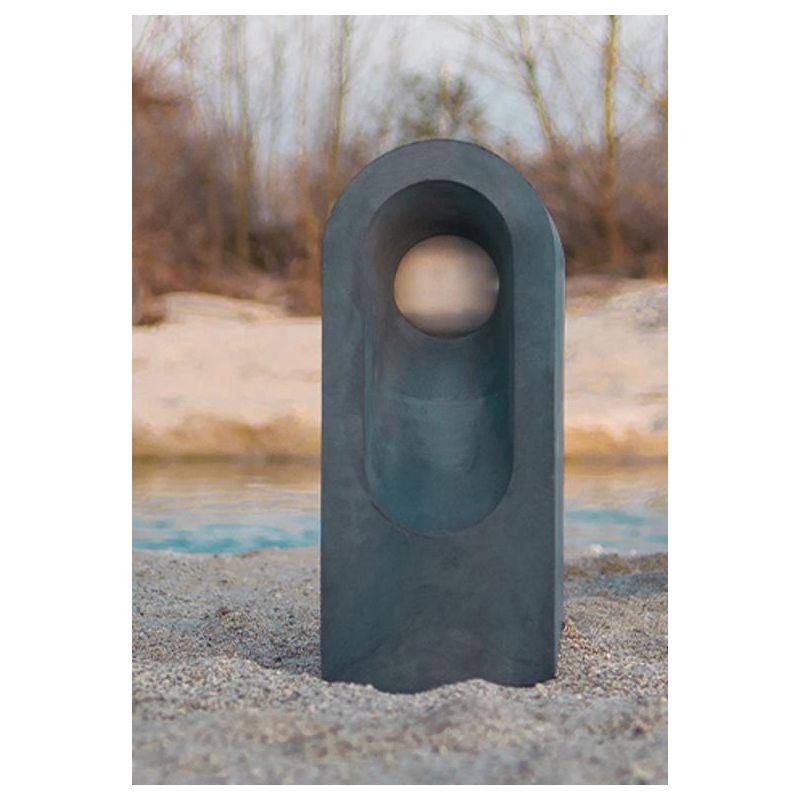 1105A-B-C BEAN PALO DA ESTERNO 3 MISURE 6 COLORI LED 10W IP65 MADE IN ITALY 9010 BELFIORE - Cristalensi Shop Online