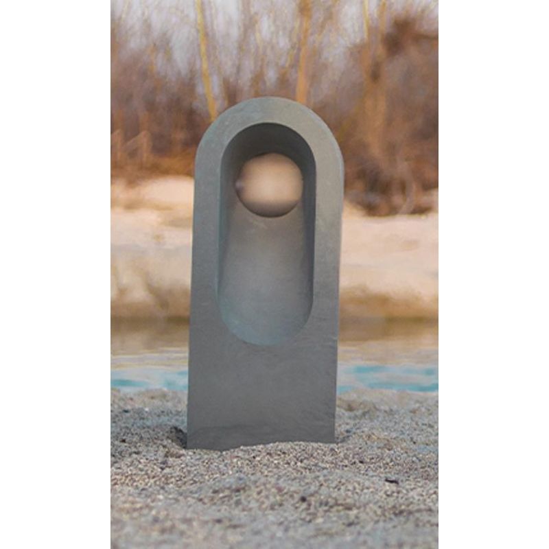 1105A-B-C BEAN PALO DA ESTERNO 3 MISURE 6 COLORI LED 10W IP65 MADE IN ITALY 9010 BELFIORE - Cristalensi Shop Online