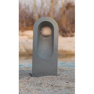 1105A-B-C BEAN PALO DA ESTERNO 3 MISURE 6 COLORI LED 10W IP65 MADE IN ITALY 9010 BELFIORE - Cristalensi Shop Online