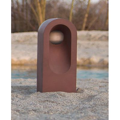 1105A-B-C BEAN PALO DA ESTERNO 3 MISURE 6 COLORI LED 10W IP65 MADE IN ITALY 9010 BELFIORE - Cristalensi Shop Online