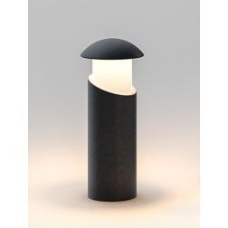 1116A-B ALFIERE PALO DA ESTERNO 6 COLORI ALTEZZE CM 40 E CM 60 MADE IN ITALY ATTACCO E27 MODERNO 9010 BELFIORE - Cristalensi Sho 2