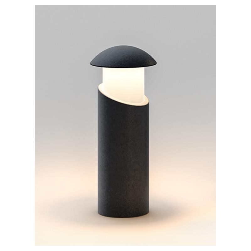 1116A-B ALFIERE PALO DA ESTERNO 6 COLORI ALTEZZE CM 40 E CM 60 MADE IN ITALY ATTACCO E27 MODERNO 9010 BELFIORE - Cristalensi Sho