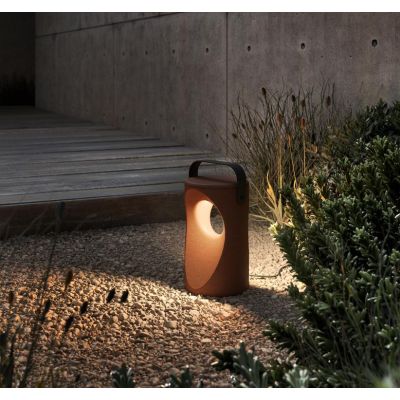 1117 VIMA LAMPADA DA TERRA PER AMBIENTI ESTERNI IN 6 COLORI MADE IN ITALY LED 10W LUCE 3000K MODERNA 9010 BELFIORE - Cristalensi