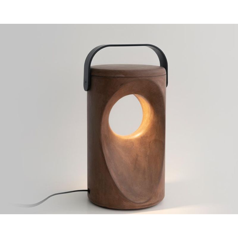 1117 VIMA LAMPADA DA TERRA PER AMBIENTI ESTERNI IN 6 COLORI MADE IN ITALY LED 10W LUCE 3000K MODERNA 9010 BELFIORE - Cristalensi