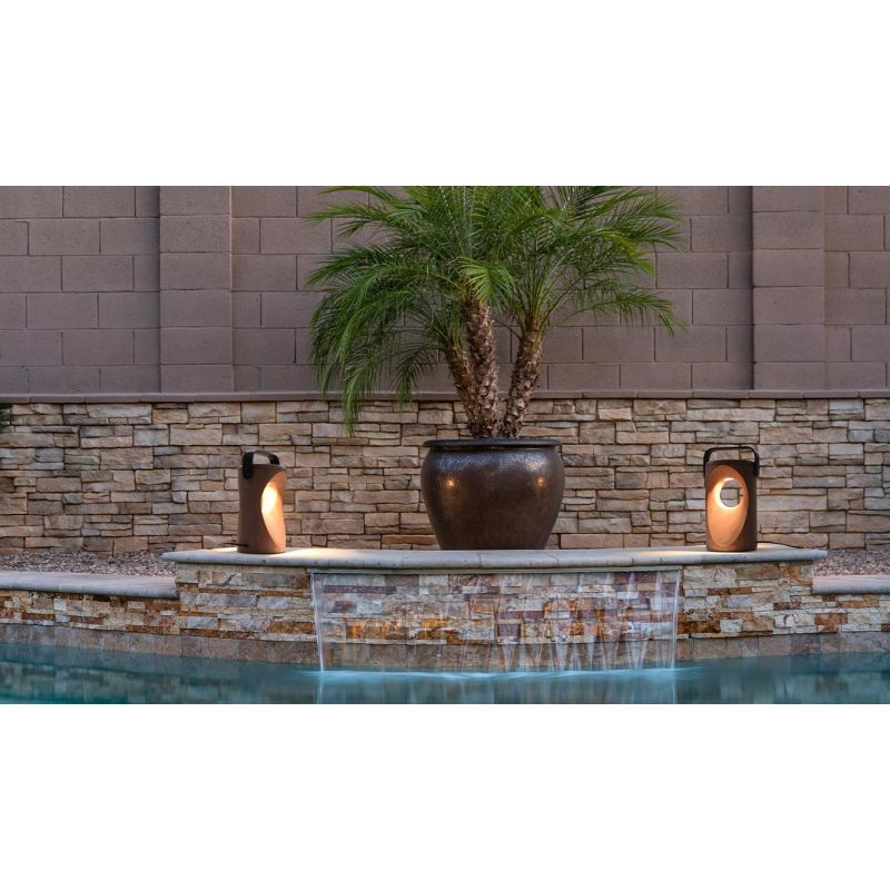 1117 VIMA LAMPADA DA TERRA PER AMBIENTI ESTERNI IN 6 COLORI MADE IN ITALY LED 10W LUCE 3000K MODERNA 9010 BELFIORE - Cristalensi