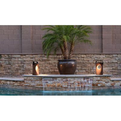 1117 VIMA LAMPADA DA TERRA PER AMBIENTI ESTERNI IN 6 COLORI MADE IN ITALY LED 10W LUCE 3000K MODERNA 9010 BELFIORE - Cristalensi