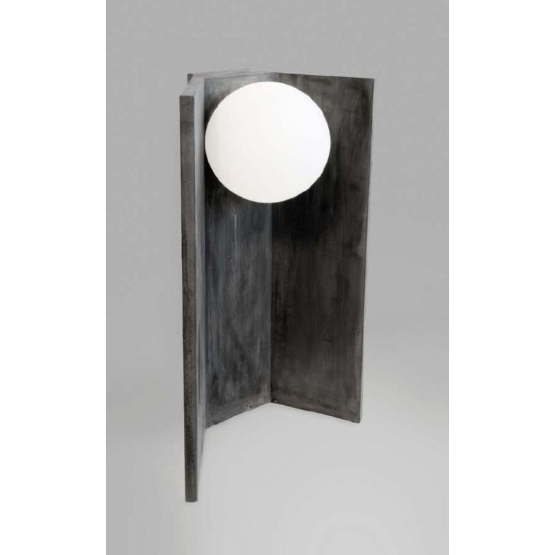 1119 PASSO PALETTO DA GIARDINO ALTEZZA CM 50 IP65 IN 6 COLORI MADE IN ITALY DESIGN MODERNO ATTACCO E27 9010 BELFIORE - Cristalen