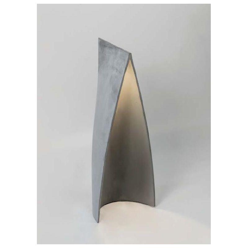 1120 CHARTA PALETTO DA GIARDINO ALTEZZA CM 65 IP65 IN 6 COLORI MADE IN ITALY LED 6W LUCE 3000K DESIGN MODERNO 9010 BELFIORE - Cr