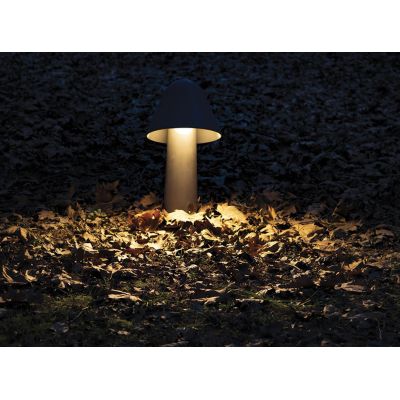 1106A MINU PALETTO DA GIARDINO ALTEZZA CM 63 IP65 IN 6 COLORI MADE IN ITALY LED 10W LUCE 3000K MODERNO 9010 BELFIORE - Cristalen