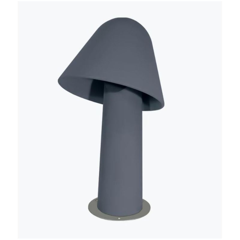 1106A MINU PALETTO DA GIARDINO ALTEZZA CM 63 IP65 IN 6 COLORI MADE IN ITALY LED 10W LUCE 3000K MODERNO 9010 BELFIORE - Cristalen
