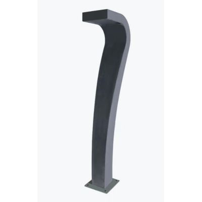 1107 COBRA PALO DA GIARDINO ALTEZZA CM 90 IP65 IN 6 COLORI MADE IN ITALY LED 10W LUCE 3000K MODERNO 9010 BELFIORE - Cristalensi