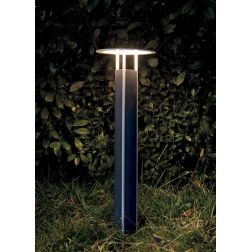 1109 ERCOLE PALO DA GIARDINO MODERNO IP65 IN 6 COLORI MADE IN ITALY ALTEZZA CM 78 ATTACCO GU10 9010 BELFIORE - Cristalensi Shop