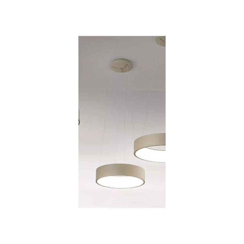 2070 BAND AFFRALUX LAMPADARIO PICCOLO AD ANELLO LED 25W LUCE 3200K 4 COLORI AFFRALUX - Cristalensi Shop Online