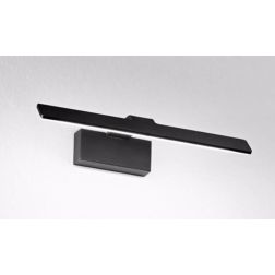 APPLIQUE ISYLUCE MEDIO PER SPECCHIO DA BAGNO BIANCO O NERO LED 12W 3000K ISYLUCE - Cristalensi Shop Online 2