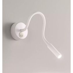 B-LIGHT APPLIQUE ORIENTABILE DI ISYLUCE LED 3W 360 LUMEN 3000K INTERRUTTORE ON/OFF ISYLUCE - Cristalensi Shop Online 2