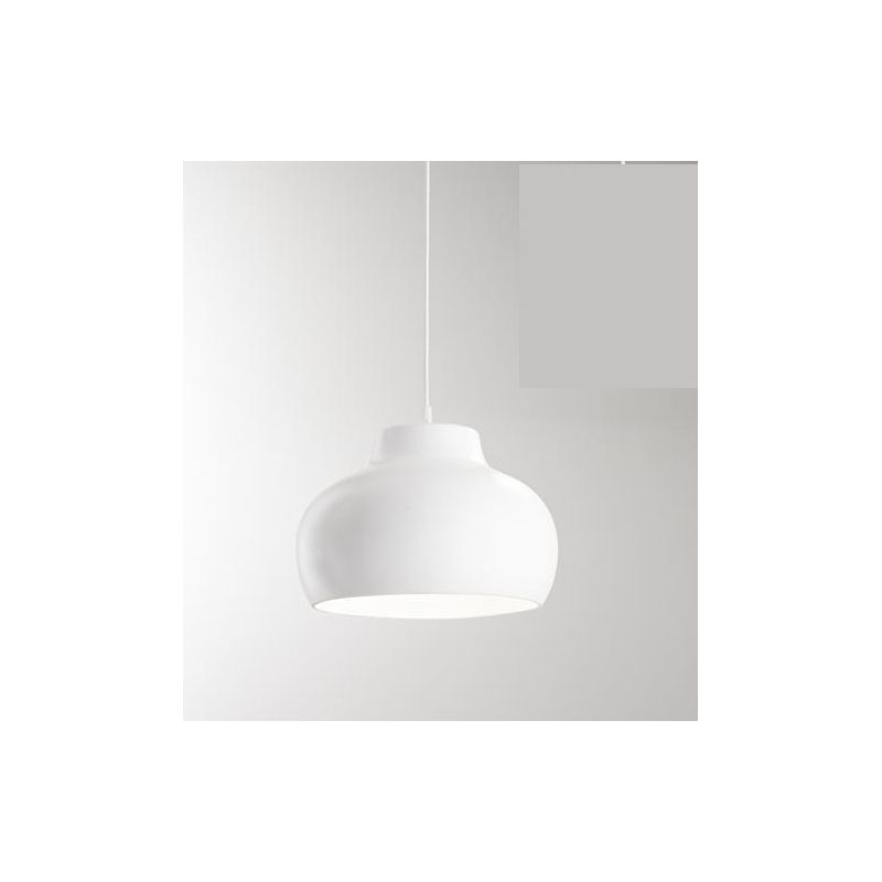 CEPA SOSPENSIONE MODERNA IN CERAMICA BIANCA,SABBIA O GRIGIA DIAMETRO CM 25 O CM 33 DESIGN MODERNO AFFRALUX - Cristalensi Shop On