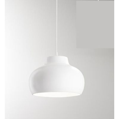CEPA SOSPENSIONE MODERNA IN CERAMICA BIANCA,SABBIA O GRIGIA DIAMETRO CM 25 O CM 33 DESIGN MODERNO AFFRALUX - Cristalensi Shop On