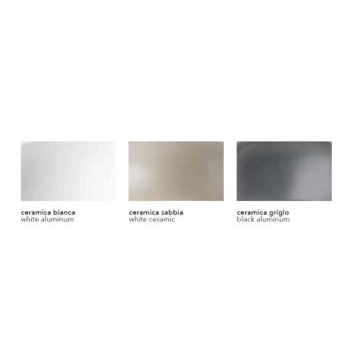 CEPA SOSPENSIONE DECENTRATA 6 LUCI IN CERAMICA GRIGIA E SABBIA DESIGN MODERNO AFFRALUX - Cristalensi Shop Online