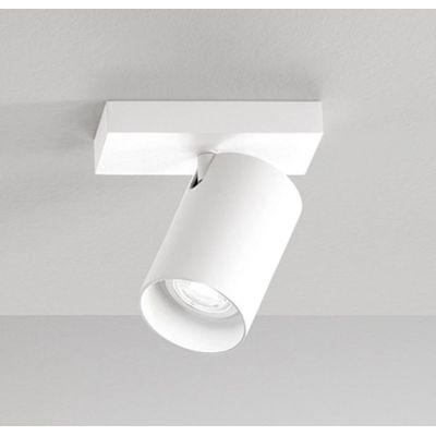 778 779 SPOT ORIENTABILE IN ALLUMINIO BIANCO O NERO BASE RETTANGOLARE PORTALAMPADA GU10 DI ISYLUCE ISYLUCE - Cristalensi Shop On