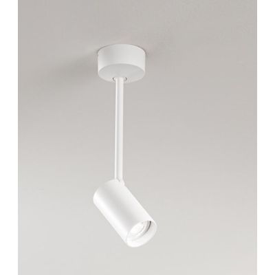784 785 SPOT ORIENTABILE MODERNO SPORGENZA CM 30 ALLUMINIO BIANCO O NERO PORTALAMPADA GU10 DI ISYLUCE ISYLUCE - Cristalensi Shop