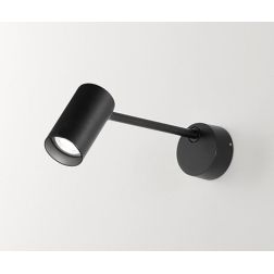 784 785 SPOT ORIENTABILE MODERNO SPORGENZA CM 30 ALLUMINIO BIANCO O NERO PORTALAMPADA GU10 DI ISYLUCE ISYLUCE - Cristalensi Shop