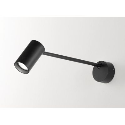 786 787 SPOT ORIENTABILE MODERNO SPORGENZA CM 40 ALLUMINIO BIANCO O NERO PORTALAMPADA GU10 DI ISYLUCE ISYLUCE - Cristalensi Shop