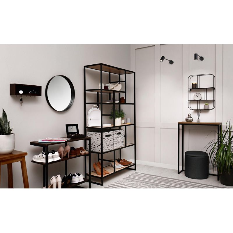 786 787 SPOT ORIENTABILE MODERNO SPORGENZA CM 40 ALLUMINIO BIANCO O NERO PORTALAMPADA GU10 DI ISYLUCE ISYLUCE - Cristalensi Shop