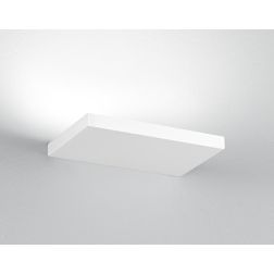 PLATE APPLIQUE A MENSOLA IN 2 MISURE ALLUMINIO BIANCO O NERO LED 12W - 24W LUCE 3000K E 4000K MODERNA ISYLUCE - Cristalensi Shop 2