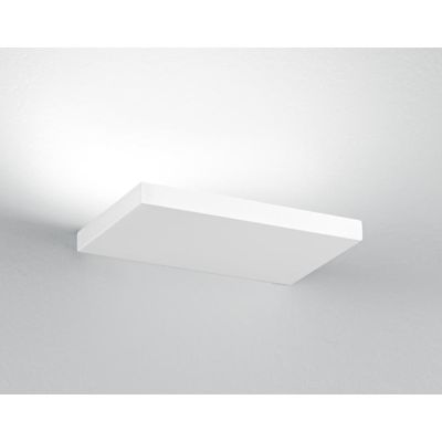 PLATE APPLIQUE A MENSOLA IN 2 MISURE ALLUMINIO BIANCO O NERO LED 12W - 24W LUCE 3000K E 4000K MODERNA ISYLUCE - Cristalensi Shop