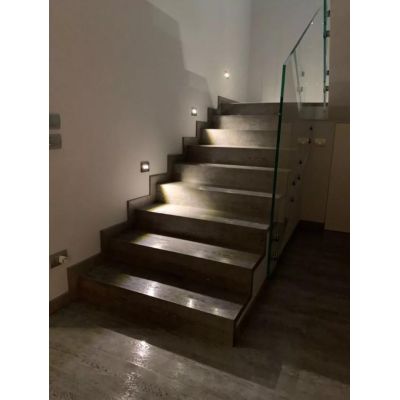 MONNALISA SEGNAPASSO INCASSO SCATOLA 503 LED 3W 3000K O 4000K BIANCO O GRIGIO 230V ISYLUCE - Cristalensi Shop Online