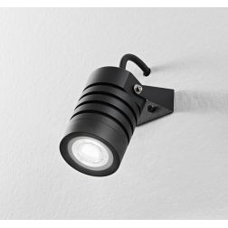 LARIO GRANDE FARETTO SPOT DA ESTERNO IP65 BIANCO,NERO O CORTEN ATTACCO GU10 MODERNA ISYLUCE ISYLUCE - Cristalensi Shop Online 2