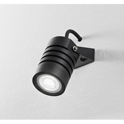 LARIO GRANDE FARETTO SPOT DA ESTERNO IP65 BIANCO,NERO O CORTEN ATTACCO GU10 MODERNA ISYLUCE ISYLUCE - Cristalensi Shop Online