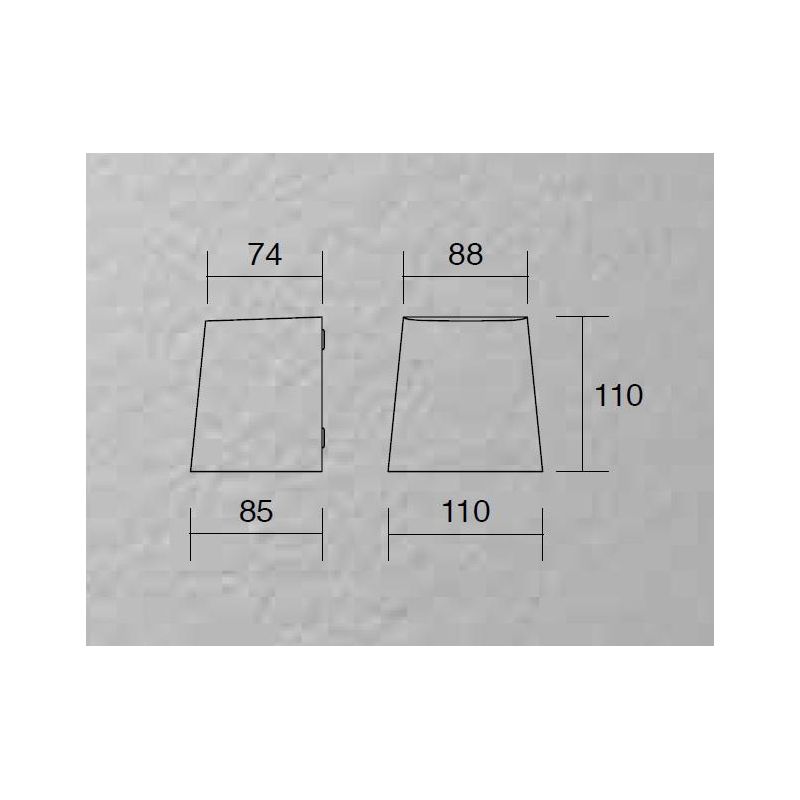 320 321 APPLIQUE DA ESTERNO IP54 ANTI SALSEDINE COLORI BIANCO E ANTRACITE ATTACCO GU10 ISYLUCE ISYLUCE - Cristalensi Shop Online