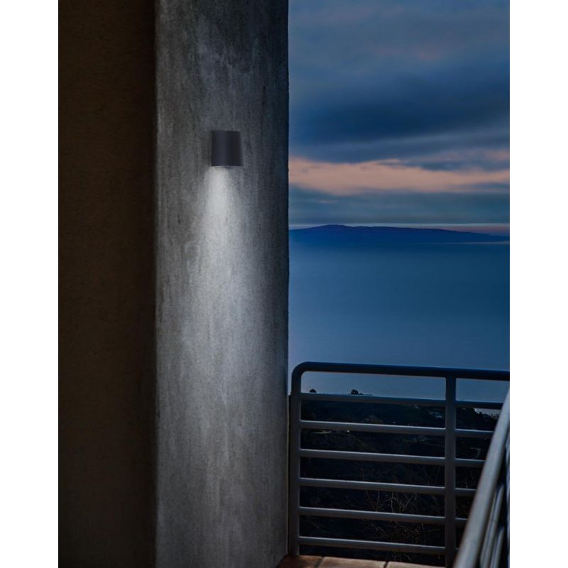 320 321 APPLIQUE DA ESTERNO IP54 ANTI SALSEDINE COLORI BIANCO E ANTRACITE ATTACCO GU10 ISYLUCE ISYLUCE - Cristalensi Shop Online