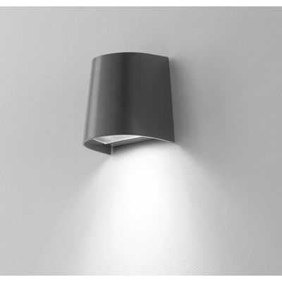 320 321 APPLIQUE DA ESTERNO IP54 ANTI SALSEDINE COLORI BIANCO E ANTRACITE ATTACCO GU10 ISYLUCE ISYLUCE - Cristalensi Shop Online
