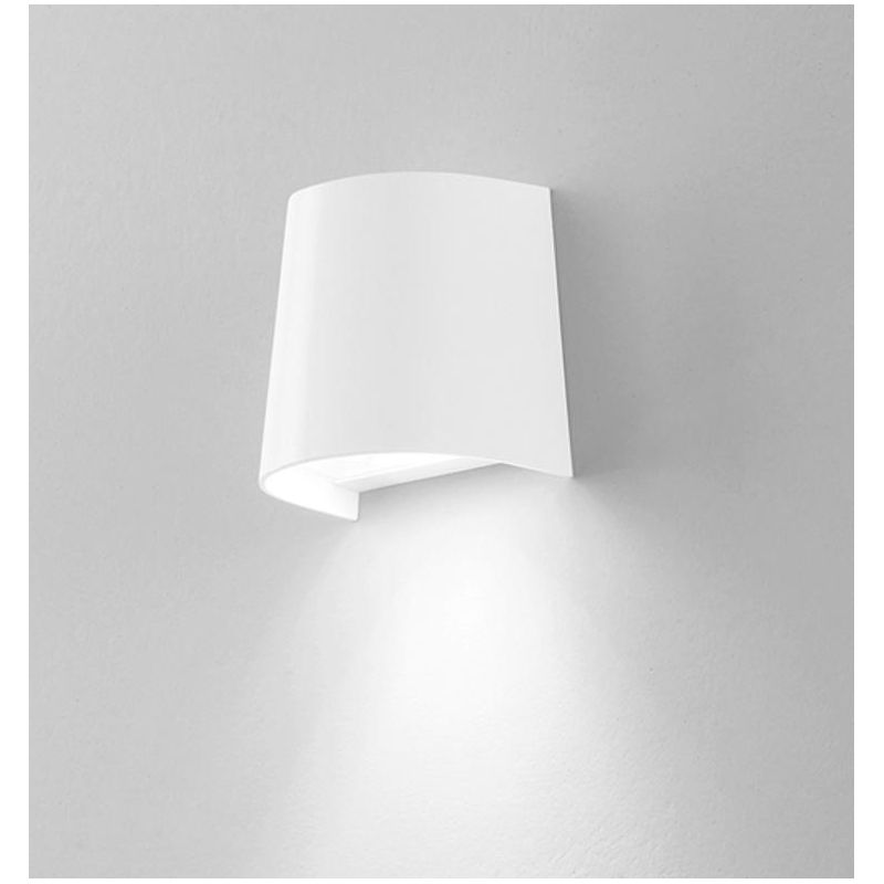 320 321 APPLIQUE DA ESTERNO IP54 ANTI SALSEDINE COLORI BIANCO E ANTRACITE ATTACCO GU10 ISYLUCE ISYLUCE - Cristalensi Shop Online