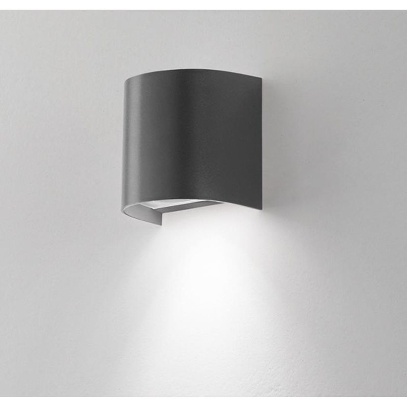 322 323 APPLIQUE DA ESTERNO IP54 ANTI SALSEDINE COLORI BIANCO E ANTRACITE ATTACCO GU10 ISYLUCE ISYLUCE - Cristalensi Shop Online