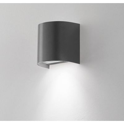 322 323 APPLIQUE DA ESTERNO IP54 ANTI SALSEDINE COLORI BIANCO E ANTRACITE ATTACCO GU10 ISYLUCE ISYLUCE - Cristalensi Shop Online