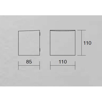 322 323 APPLIQUE DA ESTERNO IP54 ANTI SALSEDINE COLORI BIANCO E ANTRACITE ATTACCO GU10 ISYLUCE ISYLUCE - Cristalensi Shop Online