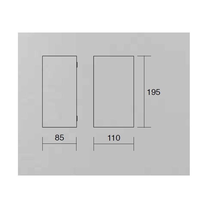 324 325 APPLIQUE DA ESTERNO BIEMISSIONE IP54 ANTI SALSEDINE COLORI BIANCO E ANTRACITE ATTACCO GU10 ISYLUCE ISYLUCE - Cristalensi