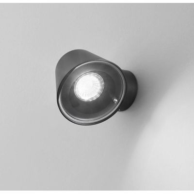 328 329 APPLIQUE ORIENTABILE DA ESTERNO IP54 ANTI SALSEDINE BIANCO E ANTRACITE ATTACCO GU10 ISYLUCE ISYLUCE - Cristalensi Shop O